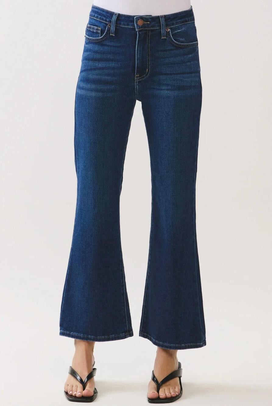 NEW LETTER TO JULIET sicily crop jeans in dark wash